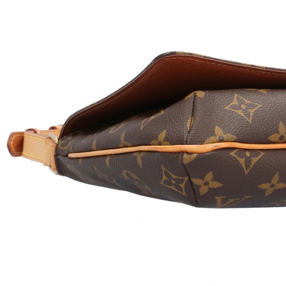 LOUIS VUITTON Brown Monogram Canvas Shoulder Bag - Picture 8 of 10